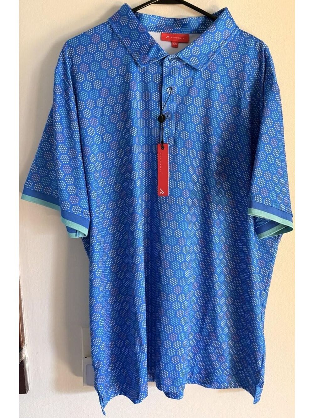 2XL - Men - REDVANLY Golf Polo Shirt (NWT)
